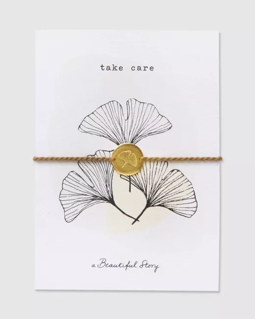 A Beautiful Story - Carte postale Bijoux Ginkgo