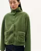 THINKING MU - Veste polaire verte Kourtney