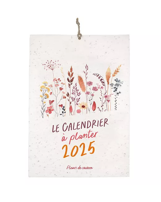 Growingpaper - Calendrier à planter 2025 - Saisons