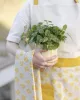 Kitchen apron LEAVES