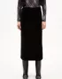 Black Velvet Long Skirt EMOLGAA