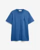 ARMEDANGELS - T-shirt MAARKOS GMT DYE bleu en coton bio