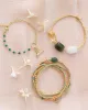 A Beautiful Story - Bracelet Flowing Aventurine Gold