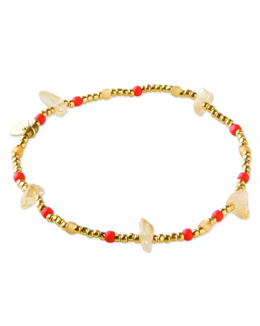 A Beautiful Story - Bracelet Flashy Citrine Gold