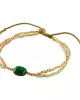 A Beautiful Story - Bracelet Shining Aventurine Gold