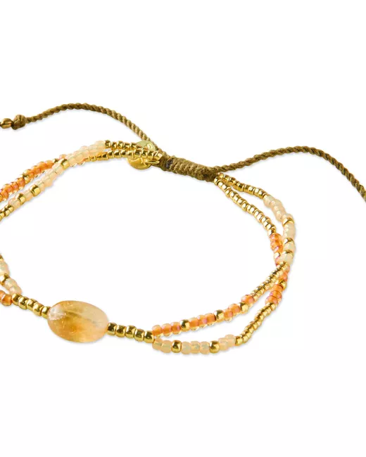 A Beautiful Story - Bracelet Shining Citrine Gold