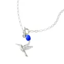 Admirable Lapis Lazuli Silver Necklace