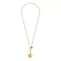 Admirable Citrine Gold Colored Necklace