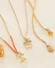 Admirable Citrine Gold Colored Necklace