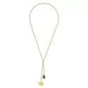 Collier Entire Aventurine Gold