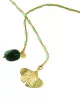 A Beautiful Story - Collier Entire Aventurine Gold