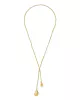 Paradise Citrien Goudkleurige Ketting