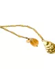 Paradise Citrine Gold Colored Necklace