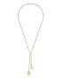 Collier Entire quartz rose Gold