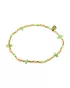 Thoughtful Aventurine Gold Anklet