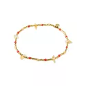 Thoughtful Citrine Gold Anklet