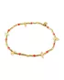 Thoughtful Citrine Gold Anklet