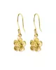 Generous Aventurine Gold Plated Earrings