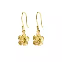 Generous Citrine Gold Plated Earrings