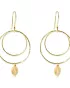 Enjoyable Citrine Gold Plated Earrings