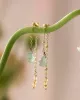 A Beautiful Story - Boucles d'oreilles Felicity Aventurine Citrine Plaqué Or