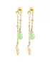 Felicity Aventurine Citrine Gold Plated Earrings