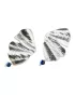 Exotic Lapis Lazuli Silver Plated Earrings