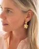 A Beautiful Story - Boucles d'oreilles Expressive Quartz rose Plaqué Or