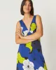 SKFK - Robe mi-longue en coton bio KALA