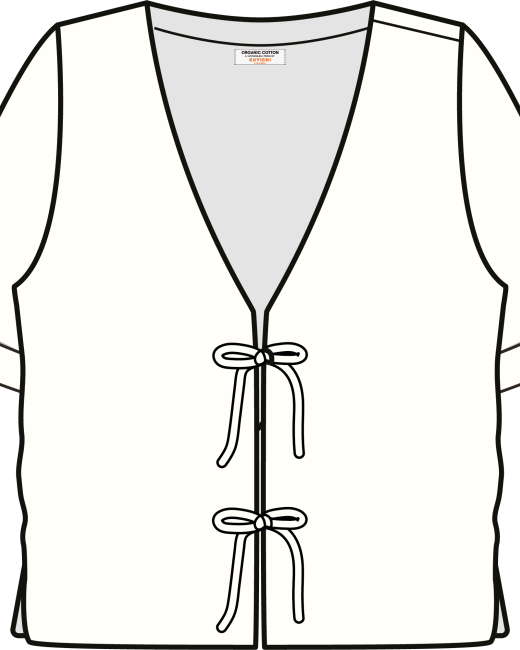 Kuyichi - Blouse à noeuds BEAU