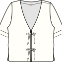 Blouse à noeuds BEAU