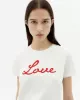 THINKING MU - T-shirt LOVE IDA en coton bio