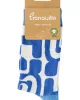 Organic cotton patterned socks