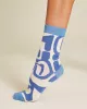 Organic cotton patterned socks