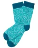 Organic cotton patterned socks