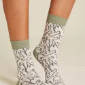 Organic cotton patterned socks DOVES