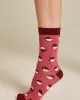 Organic cotton patterned socks ABSTRACT