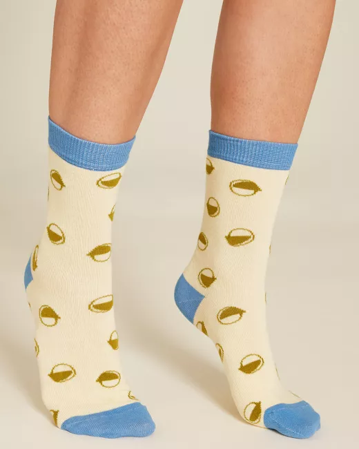 TRANQUILLO - Chaussettes DOTS en coton bio à motif