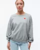 Oversized sweatshirt in organic cotton