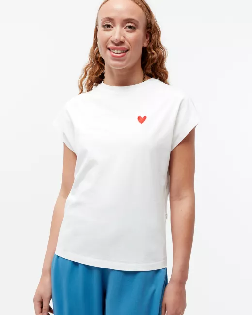 Oversized sweatshirt in organic cotton Ariana (Heart)