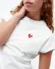 Oversized sweatshirt in organic cotton Ariana (Heart)