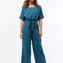 Jumpsuit en mousseline de coton bio Kayla