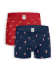 Boxershorts Blue Fish