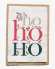 Seeded card - Ho ho ho