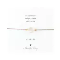 Gemstone Card Citrine Gold Bracelet